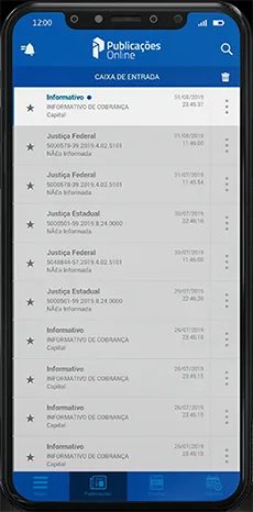 App da Publicações Online